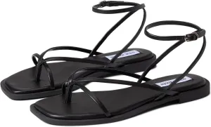 Agree Sandal Steve Madden Flat Sandals, Black