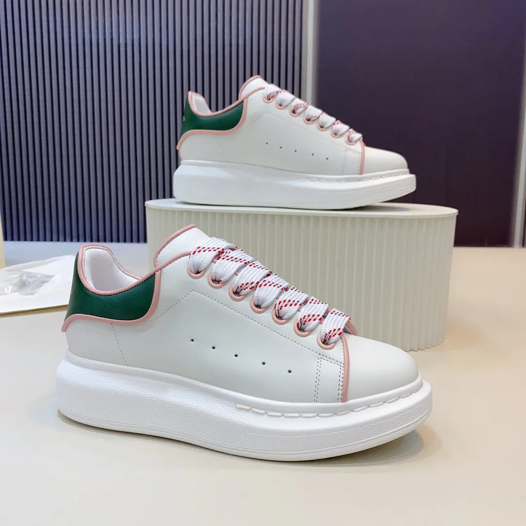 ALMC Oversized Green and White Sneakers-037