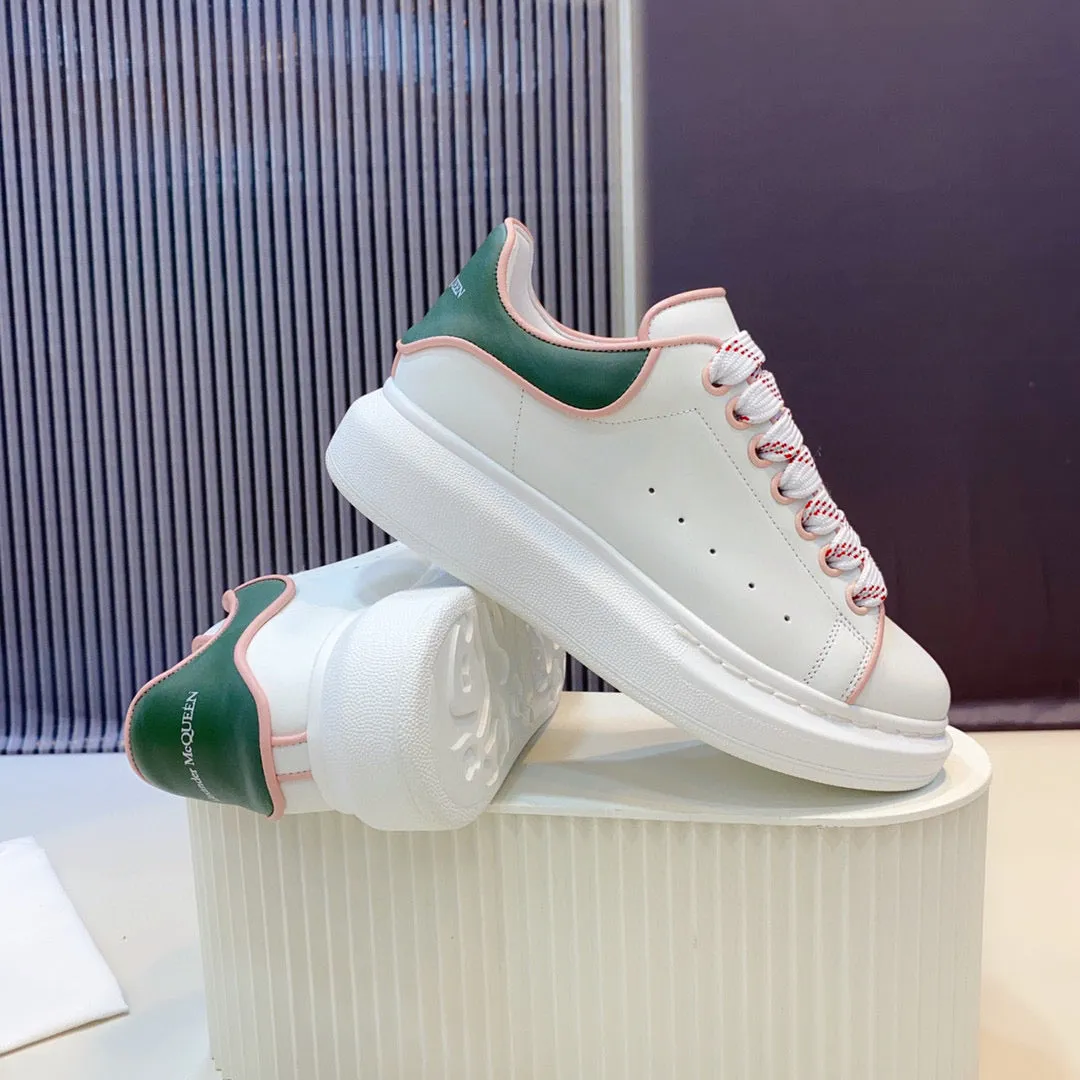 ALMC Oversized Green and White Sneakers-037