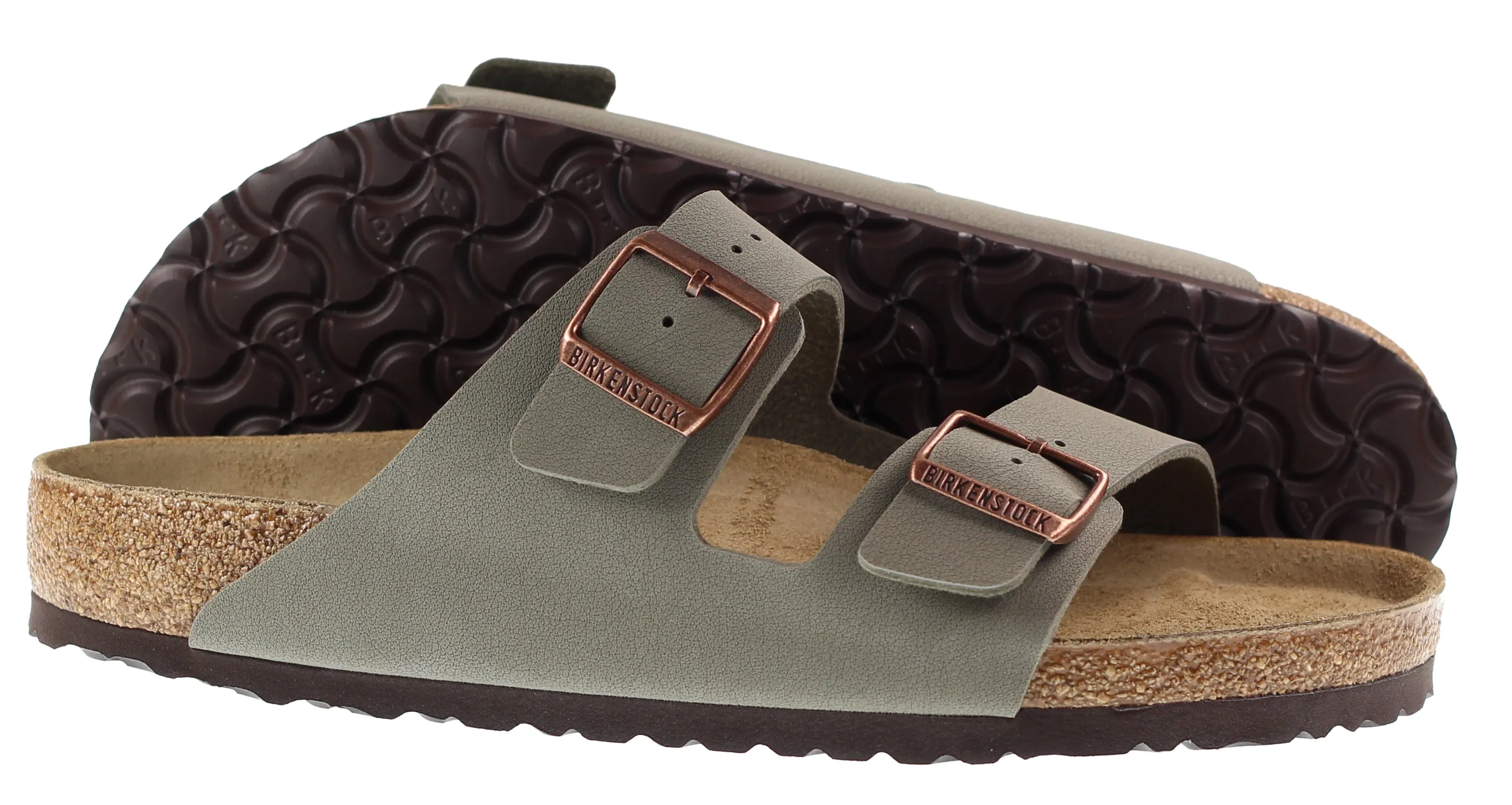 Birkenstock Arizona BF Nubuck Stone