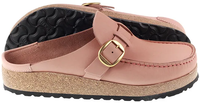 Birkenstock Womens Buckley Nubuck Leather Old Rose