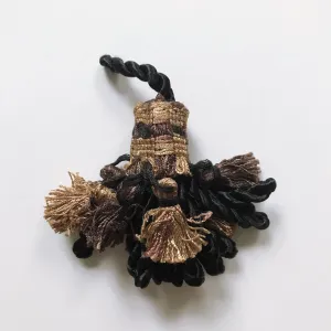 Black and Gold High Quality Decorative Tassel