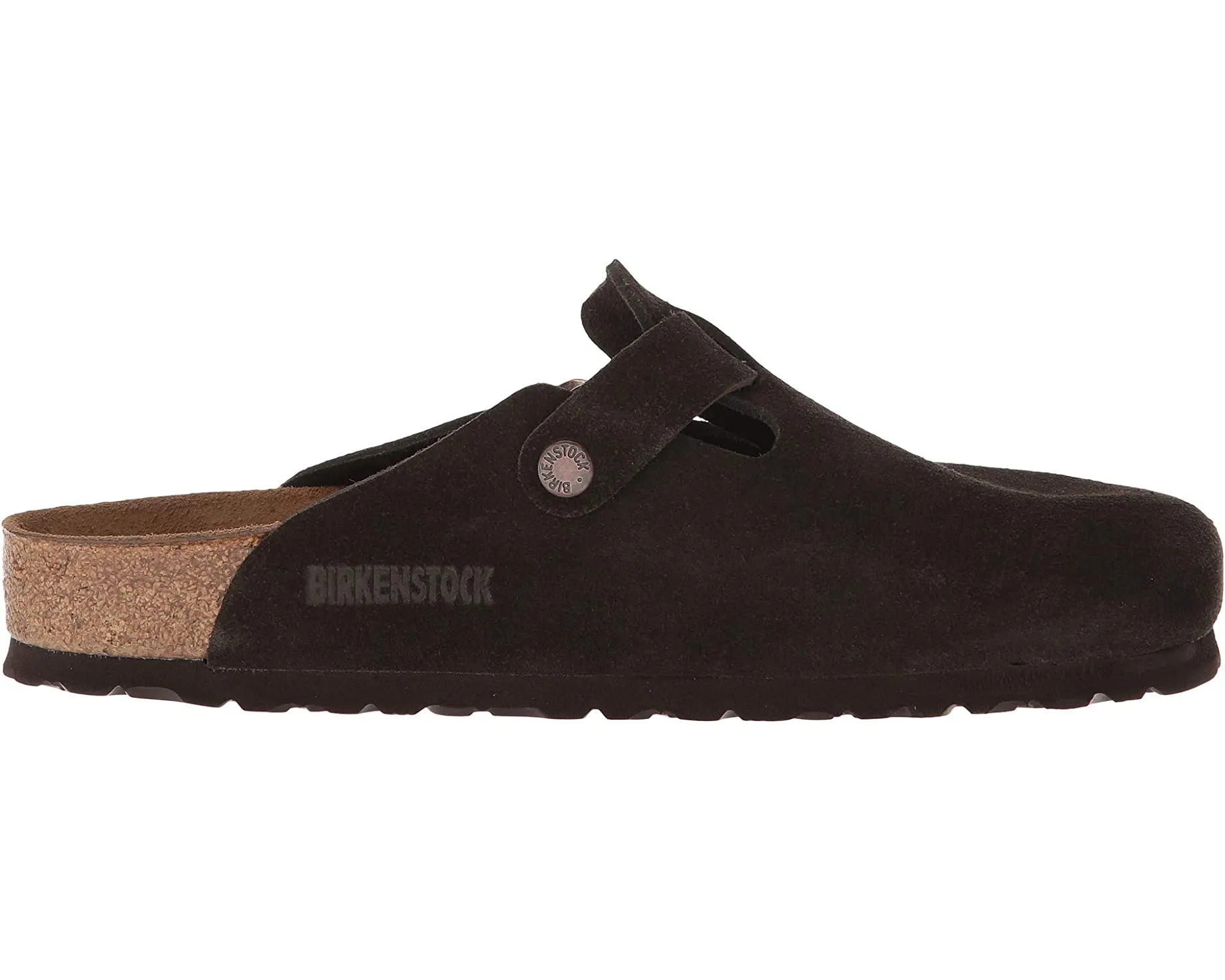 Boston Soft Footbed (Unisex) Birkenstock Clogs, suede