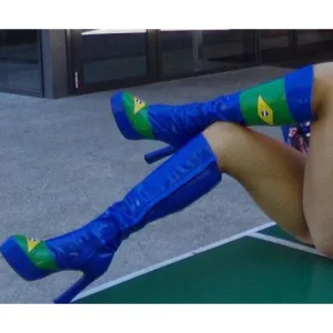 Brazil Knee High Samba Boots