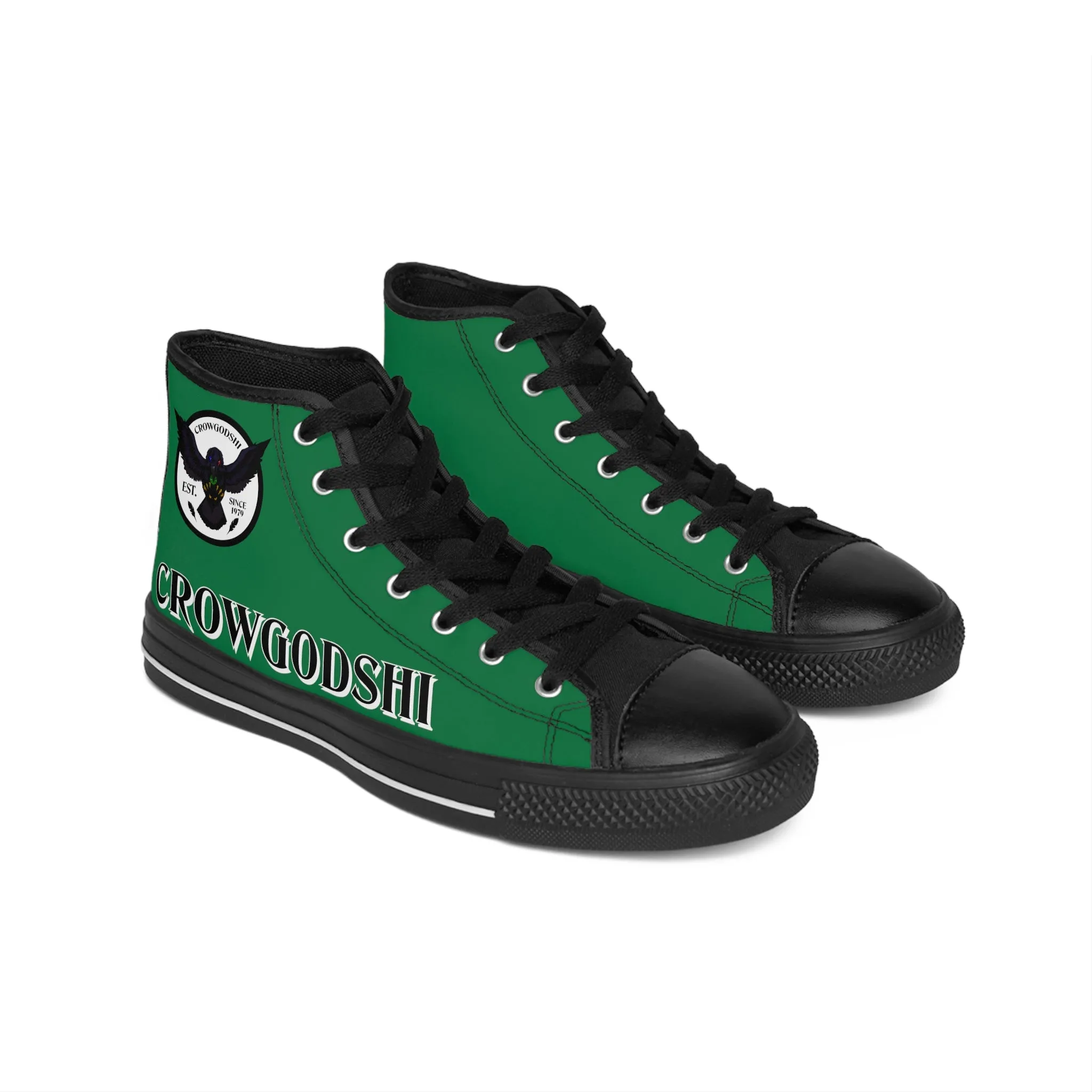 Crowgodshi High-Tops, GREEN