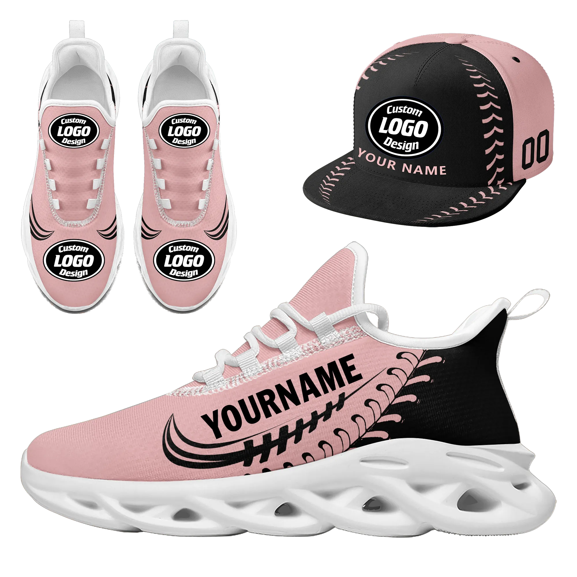 Custom MaxSoul Shoes and Hat Combo Personalized JH-bd0b00ea-b8