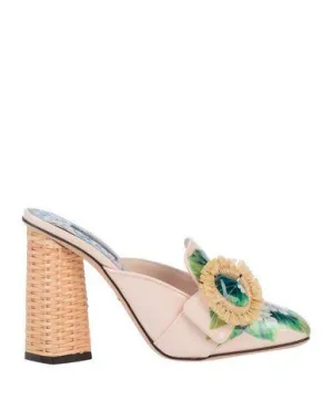 Dolce & Gabbana Women Mules Light pink 3.5 UK