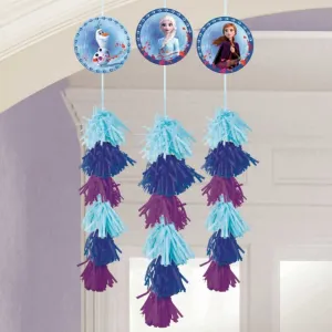 Frozen 2 Dangling Decorations 3pk