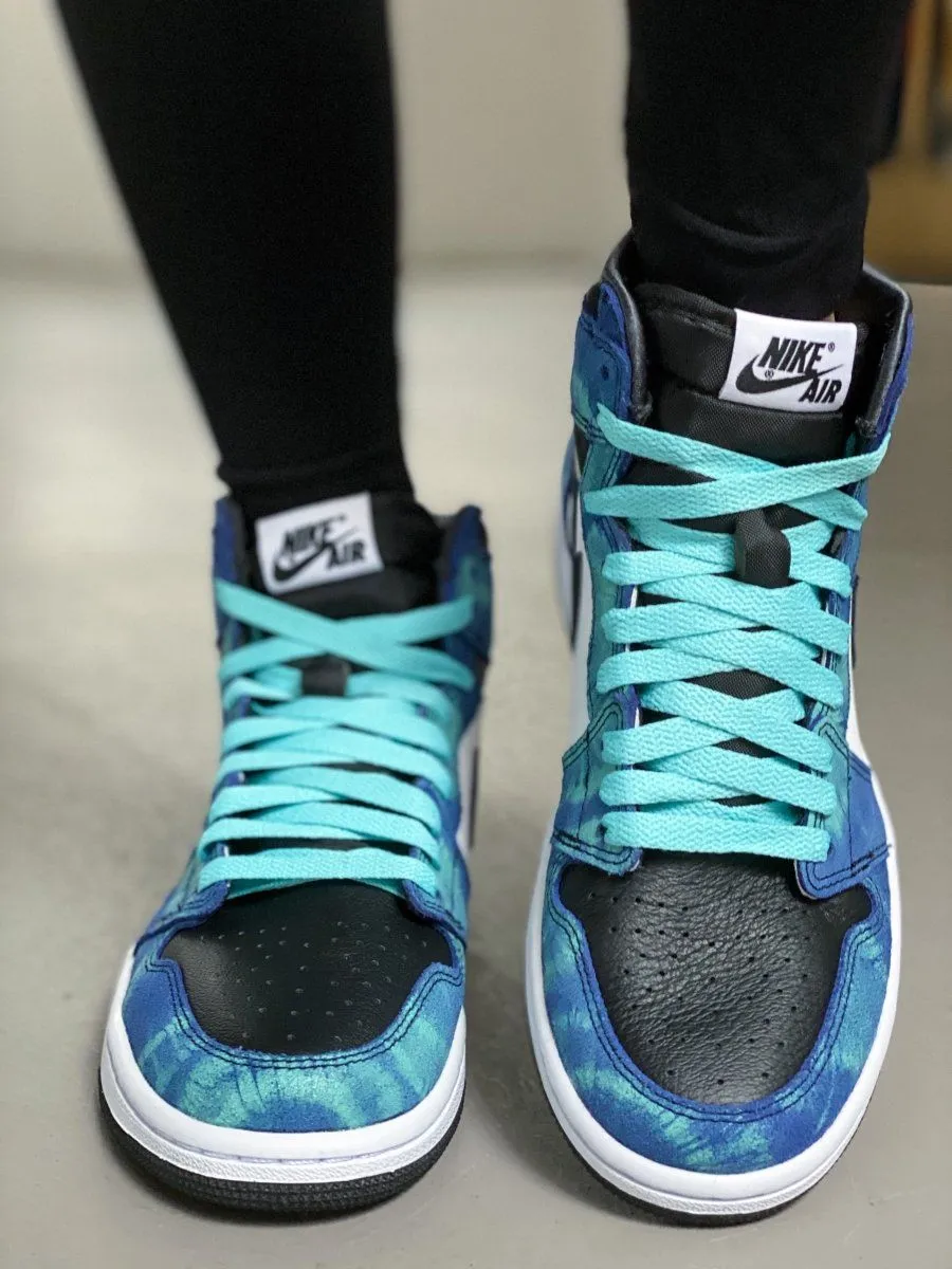 Jordan 1 Laces Basics Flat Thin - Mint Laces