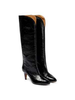 Lestany leather knee-high boots