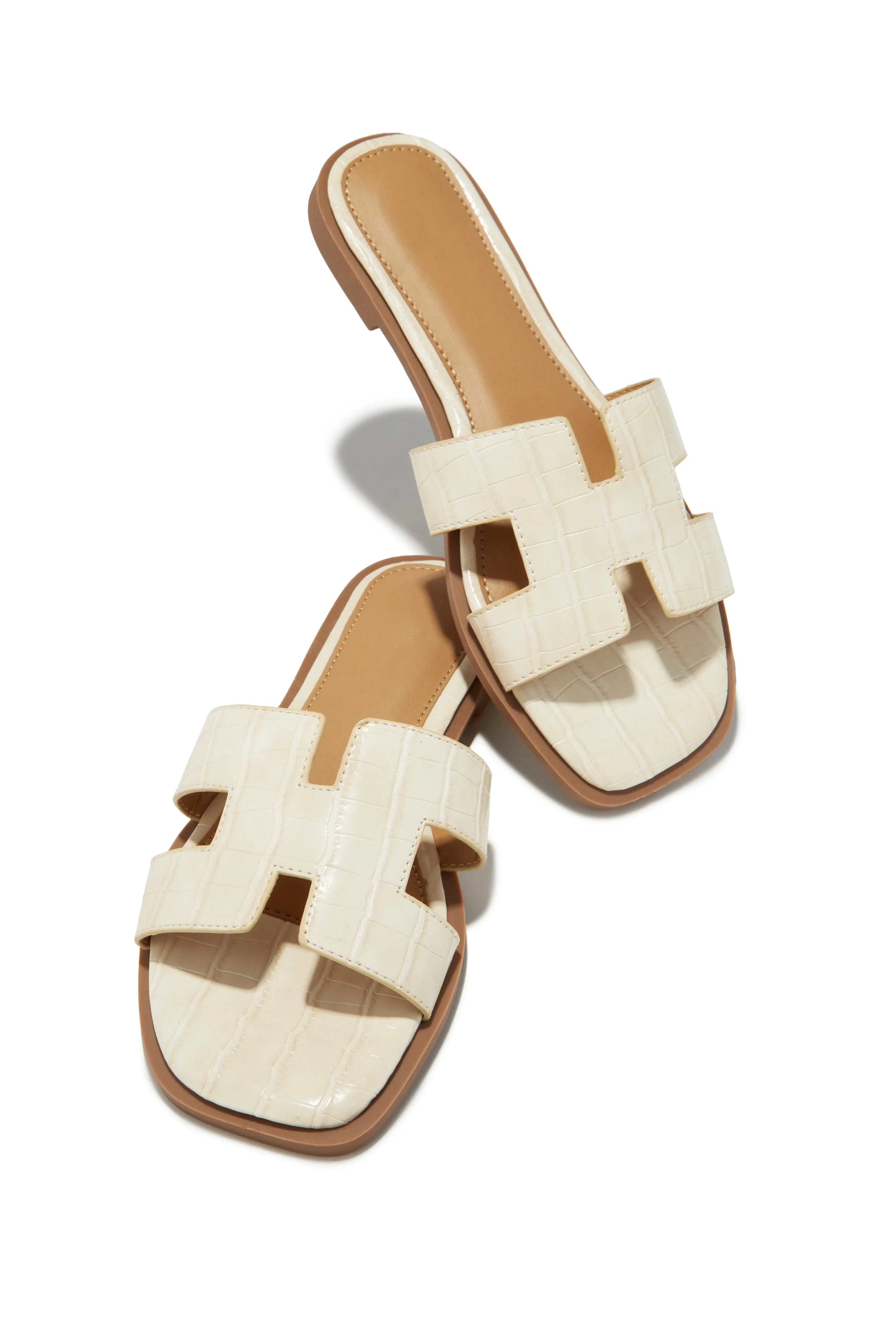 Miraya Slip On Sandals - Snake