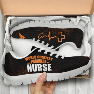 Nurse Sneaker, Proudest Nurse Shoes Sneakers Shoe, Best Shoes For Nurses