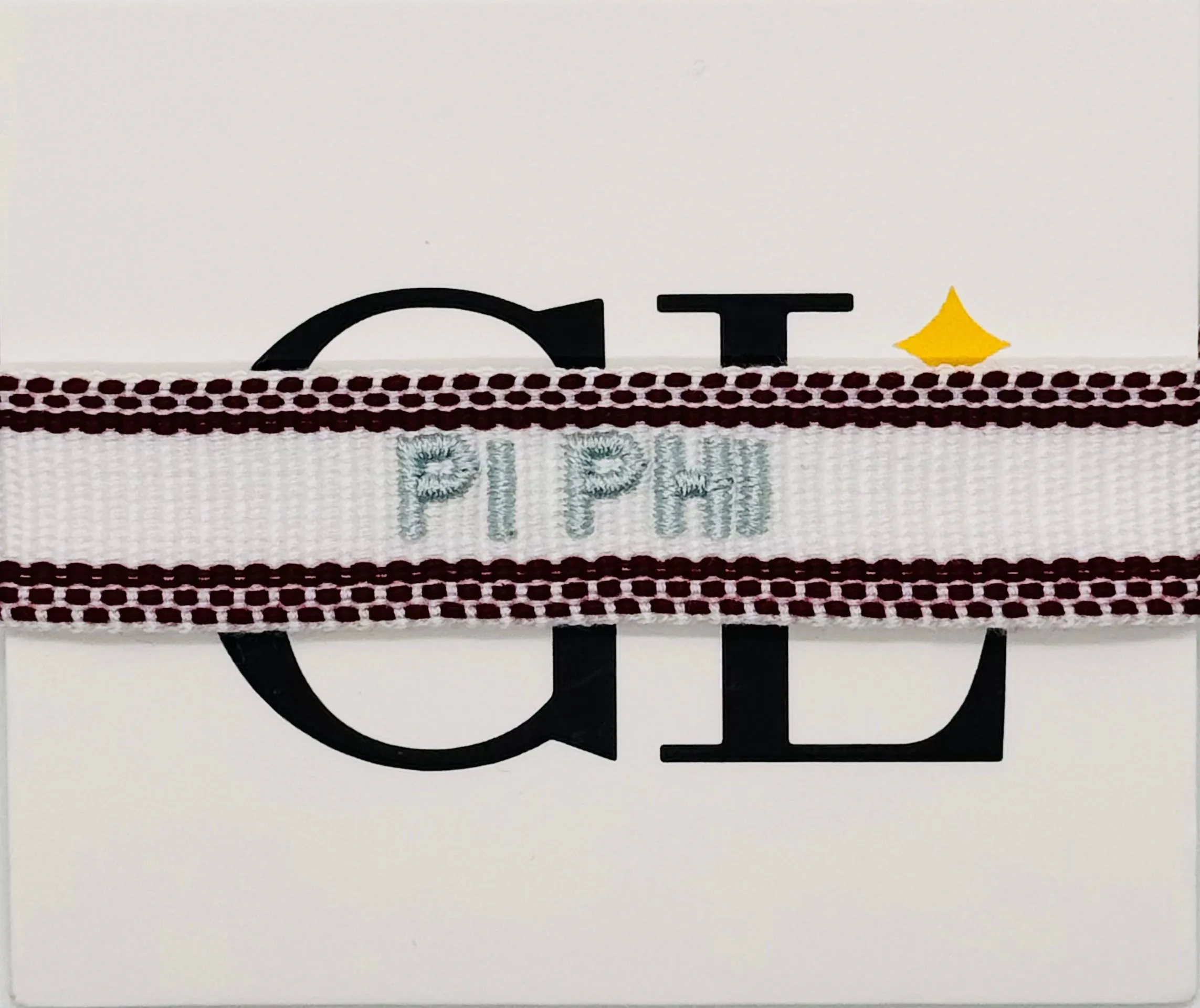 Officially licensed Pi Beta Phi Team Tassel Bracelet