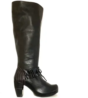 Paprika - Black long leg boot - Last Pair 39