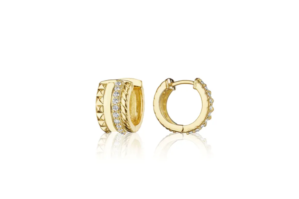 Penny Preville Stack Huggie Earrings