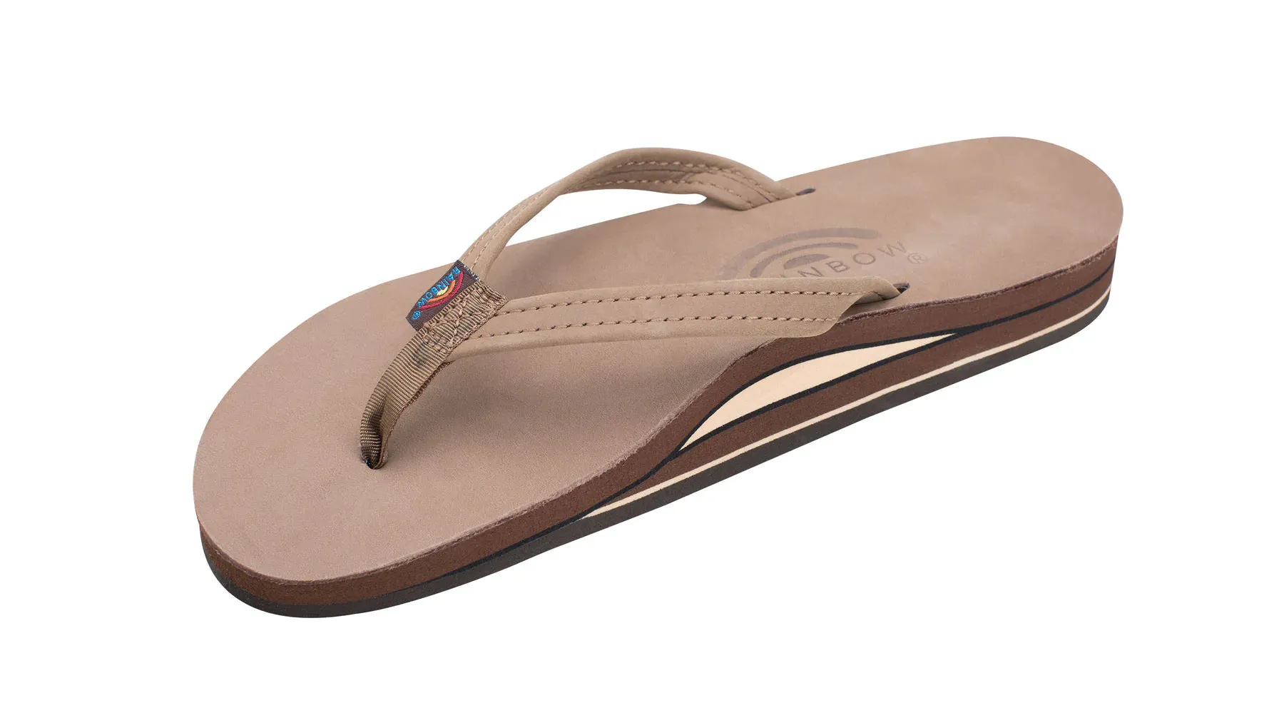 Rainbow Premier Narrow Double Layer Sandals - Women's