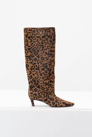 The Wide Shaft Boot, Leopard